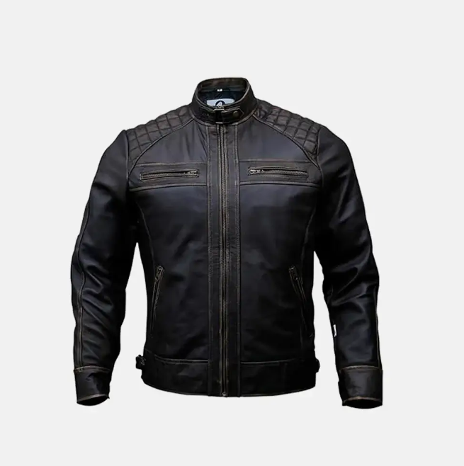 Shotgun Leather Biker Jacket | Men's Biker Jacket