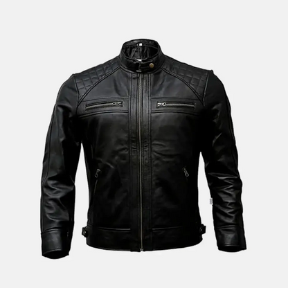Shotgun Leather Biker Jacket | Men's Biker Jacket