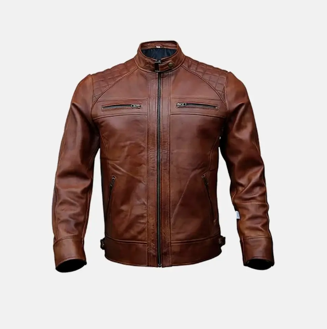Shotgun Leather Biker Jacket | Men's Biker Jacket