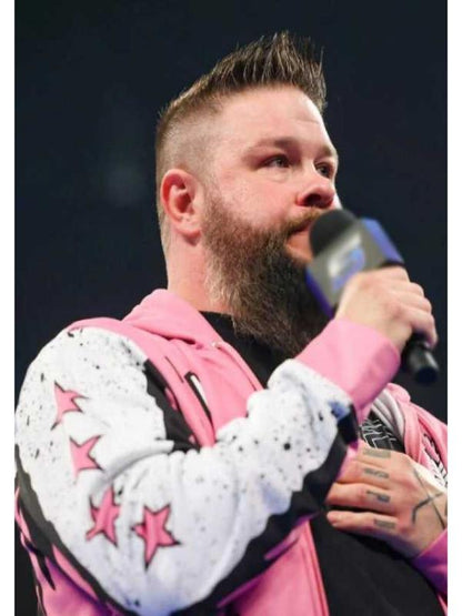 SmackDown S99 2025 Kevin Owens Pink Jacket