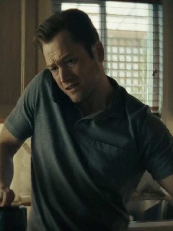 Smoke 2025 Taron Egerton Grey T-Shirt