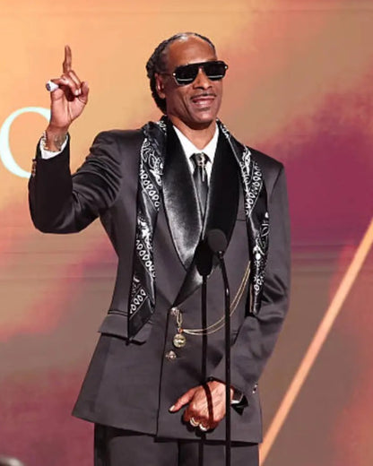 Snoop Dogg BET Awards 2025 Black Blazer