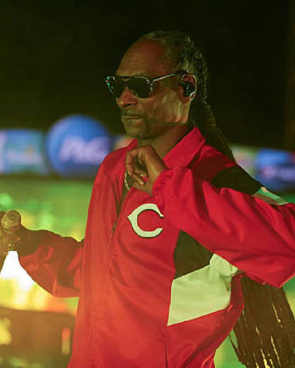 Snoop Dogg Philadelphia Phillies vs Cincinnati Reds 2025 Red Jacket