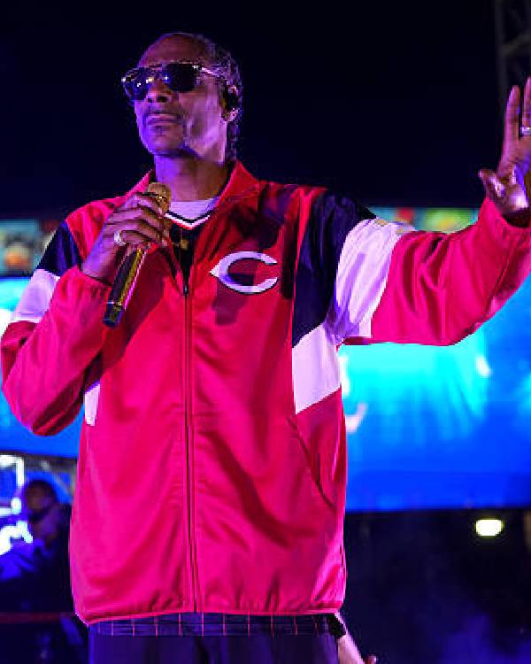 Snoop Dogg Philadelphia Phillies vs Cincinnati Reds 2025 Red Jacket