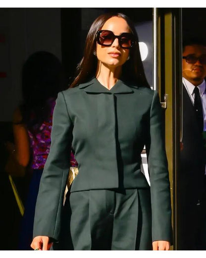 Sofia Carson NYC 2025 Jacket