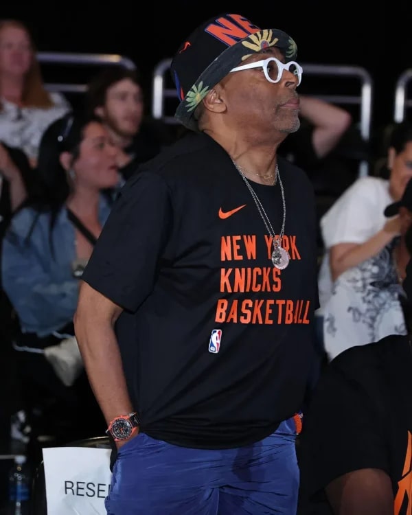 Spike Lee 2025 NBA Draft Black Shirt