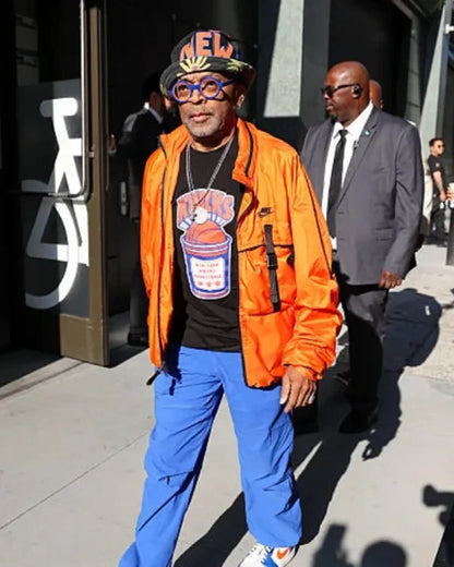 Spike Lee NYC 2025 Orange Jacket