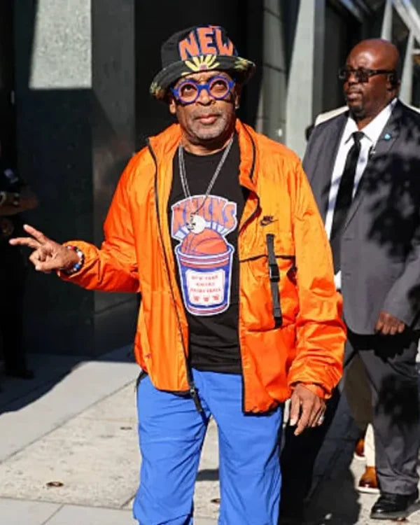 Spike Lee NYC 2025 Orange Jacket