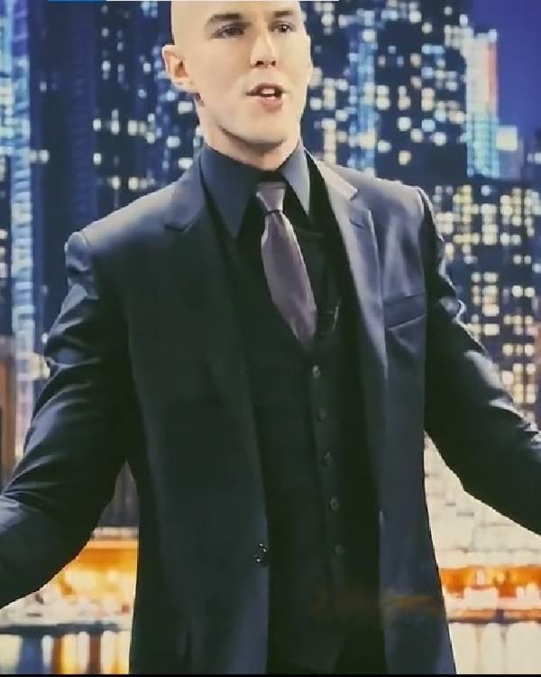 Superman 2025 Michael Rooker Black Suit