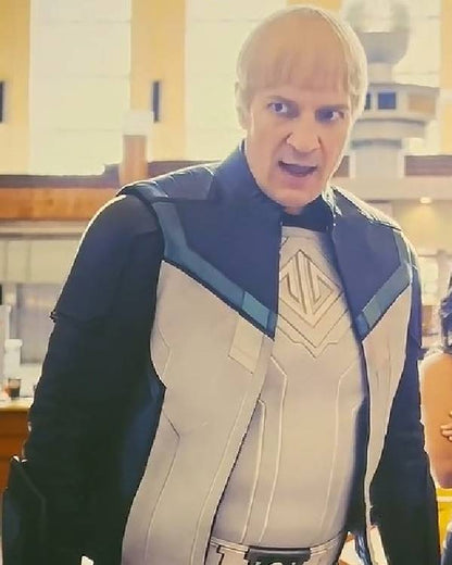 Superman 2025 Nathan Fillion Leather Jacket