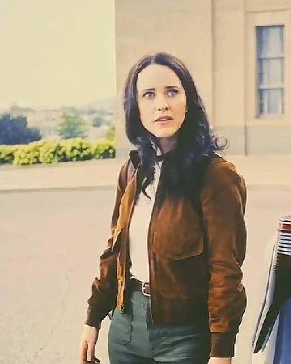 Superman 2025 Rachel Brosnahan Brown Suede Jacket