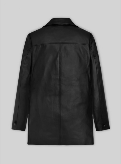 Sylvester Stallone Rocky 2 Leather Trench Coat