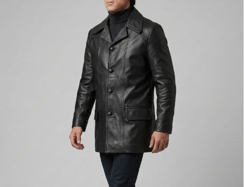 Sylvester Stallone Rocky 2 Leather Trench Coat