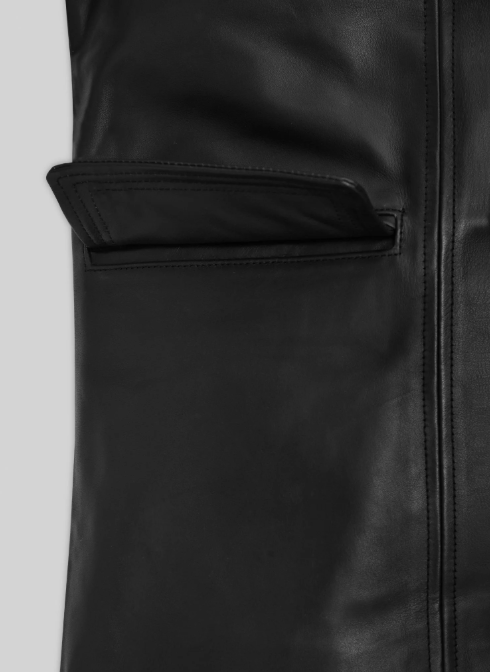 Sylvester Stallone Rocky 2 Leather Trench Coat