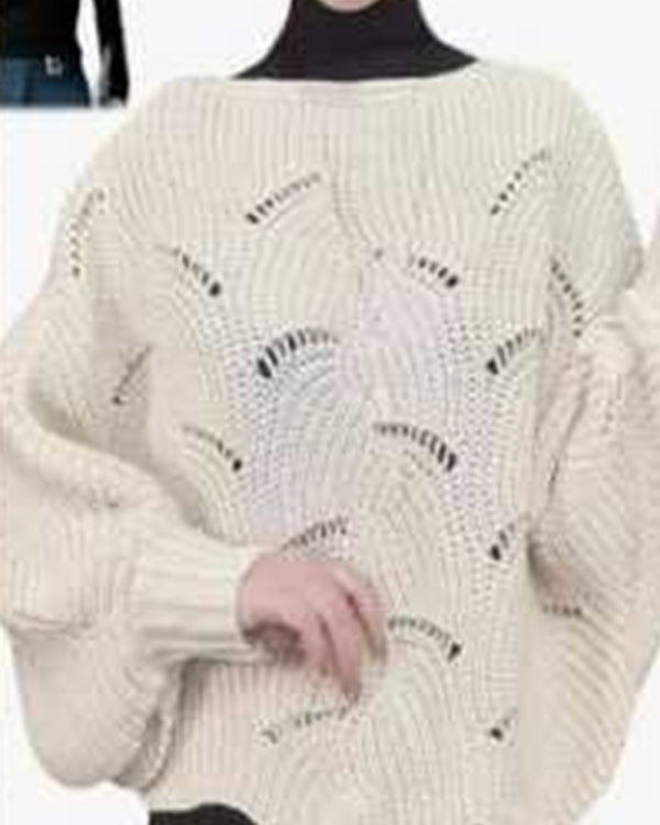 90 Day Diaries S05 Emily White Batwing Sweater