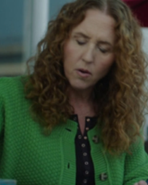 The Hunting Party 2025 Green Knit Cardigan