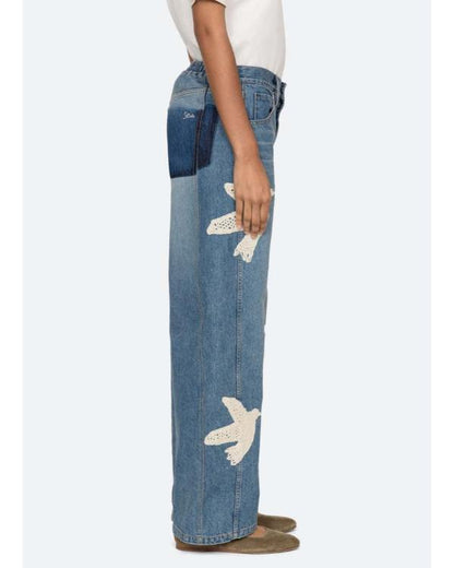 The Today Show 2025 Cynthia Erivo Crochet Dove Jeans