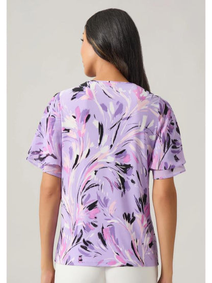 Saturday Night Live 2025 Quinta Brunson Purple Floral Top