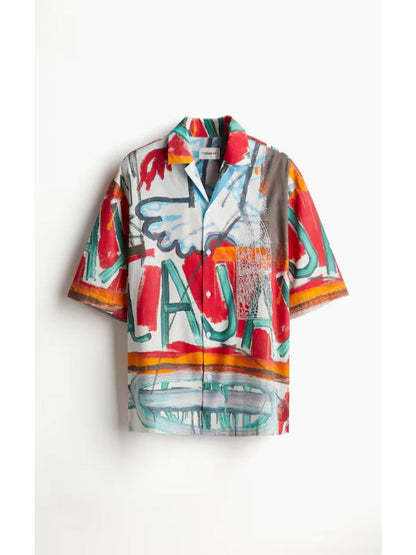 Sherri 2025 Jawn Murray Printed Camp Shirt