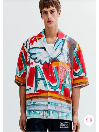 Sherri 2025 Jawn Murray Printed Camp Shirt