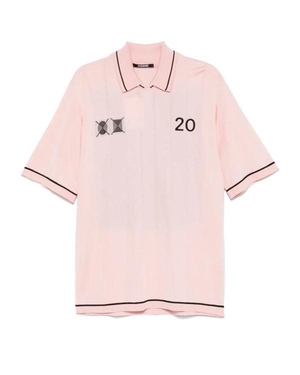 The Kelly Clarkson Show 2025 Benito Skinner Pink Polo Shirt