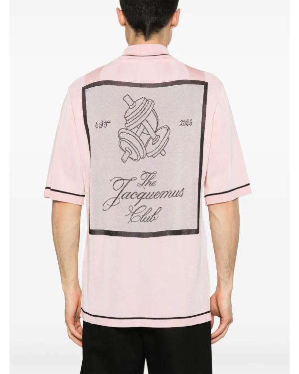 The Kelly Clarkson Show 2025 Benito Skinner Pink Polo Shirt