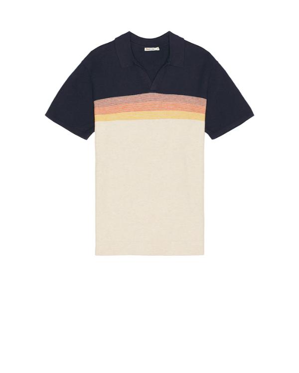 The Kelly Clarkson Show 2025 Striped Polo Shirt