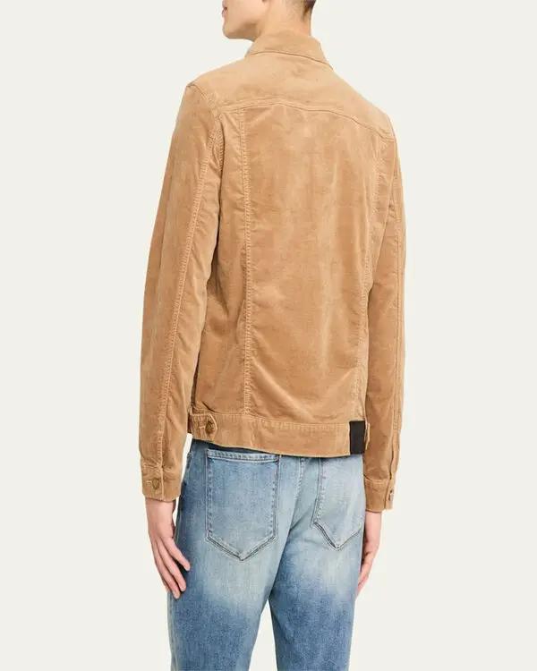The Today Show 2025 Cole Swindell Brown Velvet Jacket