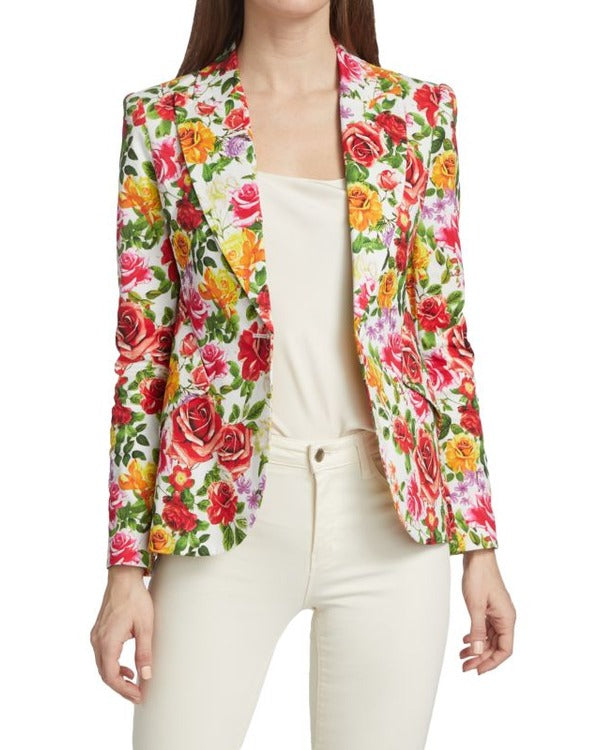 The Today Show 2025 Jill Martin Floral Blazer