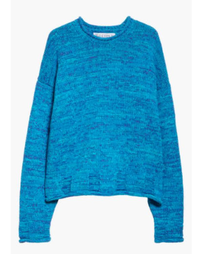The Today Show 2025 Matteo Lane Blue Space Dye Sweater
