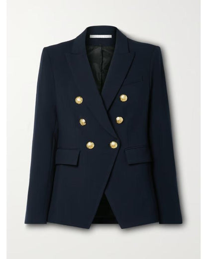 The View 2025 Joy Behar Blue Double Breasted Blazer