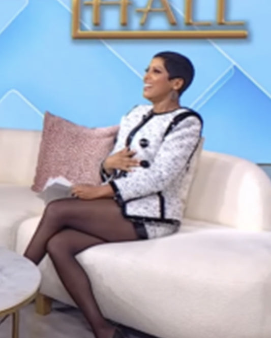 Tamron Hall Show 2025 Tamron Hall Sequin Tweed Jacket