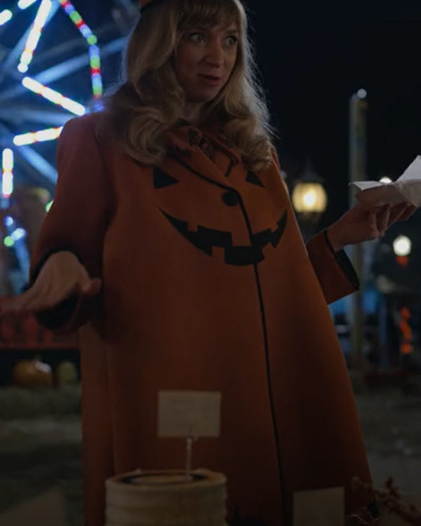 The Curse Of Bridge Hollow 2022 Lauren Lapkus Orange Halloween Coat