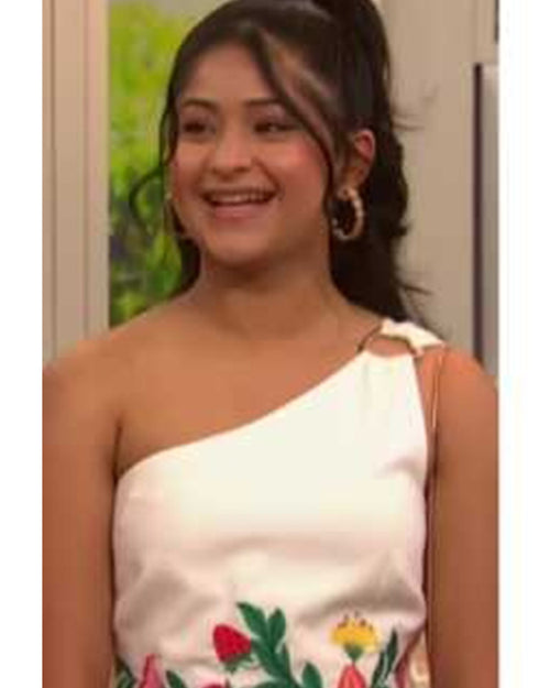 The Good Stuff With Mary Berg 2025 One Shoulder Floral Dress