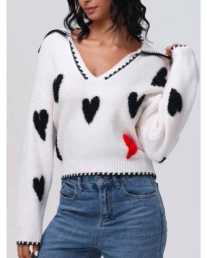 The Jennifer Hudson Show 2025 Jennifer Hudson Hearts Sweater