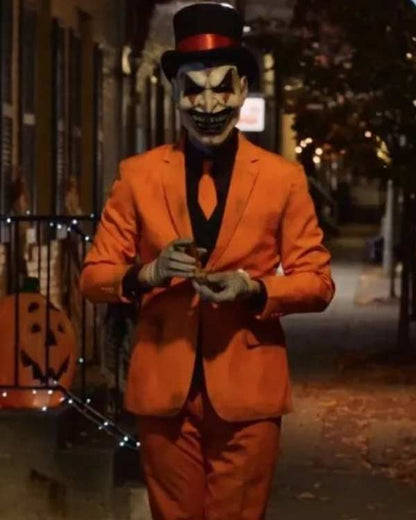 The Jester 2023 Michael Sheffield Orange Costume Suit