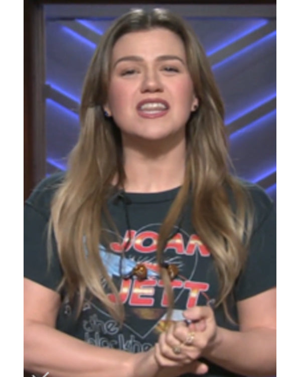The Kelly Clarkson Show 2025 Kelly Clarkson Joan Jett T-Shirt