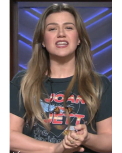 The Kelly Clarkson Show 2025 Kelly Clarkson Joan Jett T-Shirt
