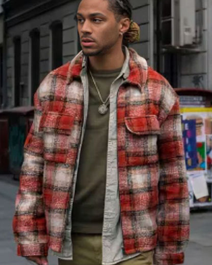 The Librarians The Next Chapter 2025 Bluey Robinson Plaid Jacket