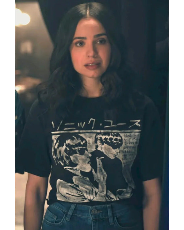 The Life List 2025 Sofia Carson Black Goo Concert T-Shirt