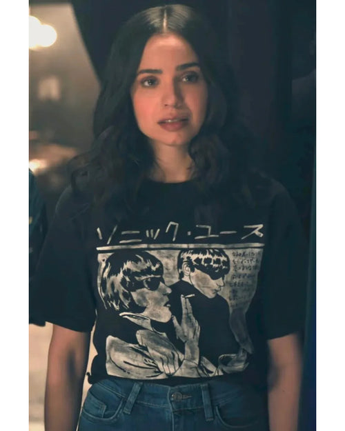 The Life List 2025 Sofia Carson Black Goo Concert T-Shirt
