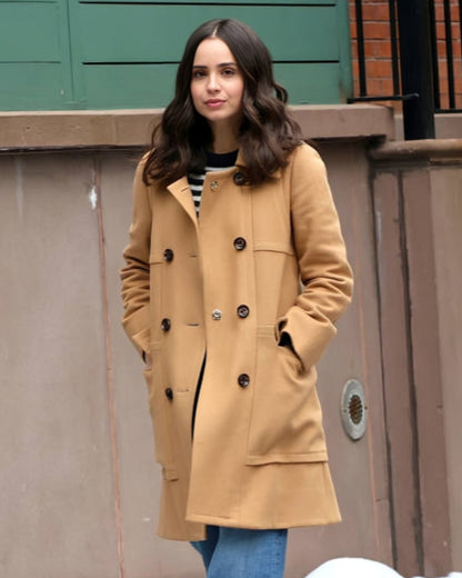The Life List 2025 Sofia Carson Brown Coat