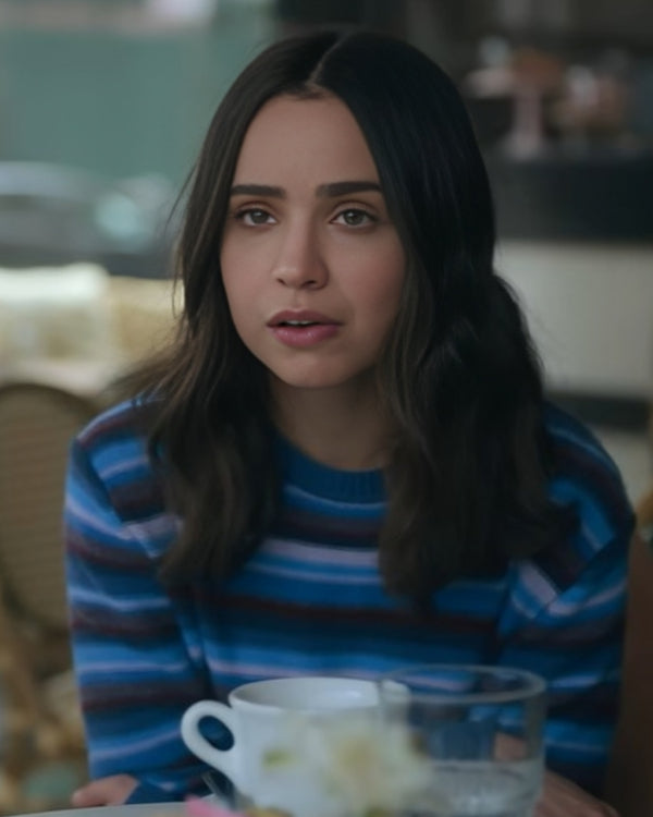 The Life List 2025 Sofia Carson Strip Sweater