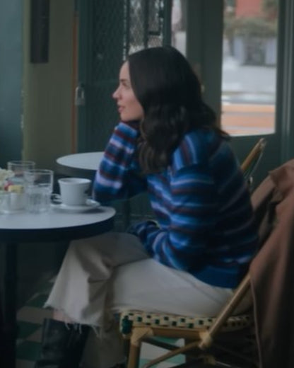 The Life List 2025 Sofia Carson Strip Sweater