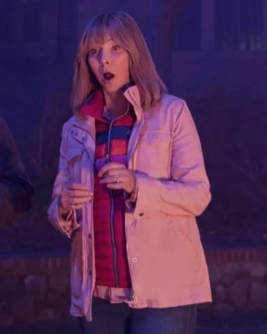 The Parenting 2025 Lisa Kudrow Pink Jacket