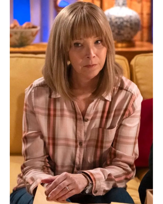 The Parenting 2025 Lisa Kudrow Plaid Shirt