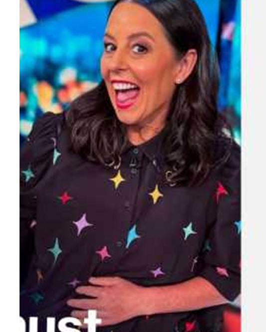 The Project 2025 Myf Warhurst Twinkle Stars Print Shirt