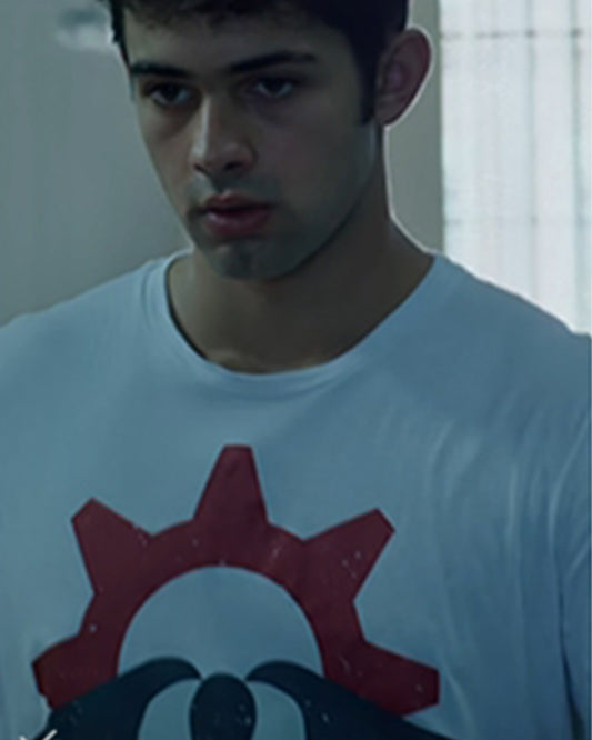 The Sea Beyond 2025 Massimiliano Caiazzo White Printed TShirt