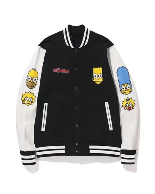 The Simpsons x Baby Milo Varsity Jacket