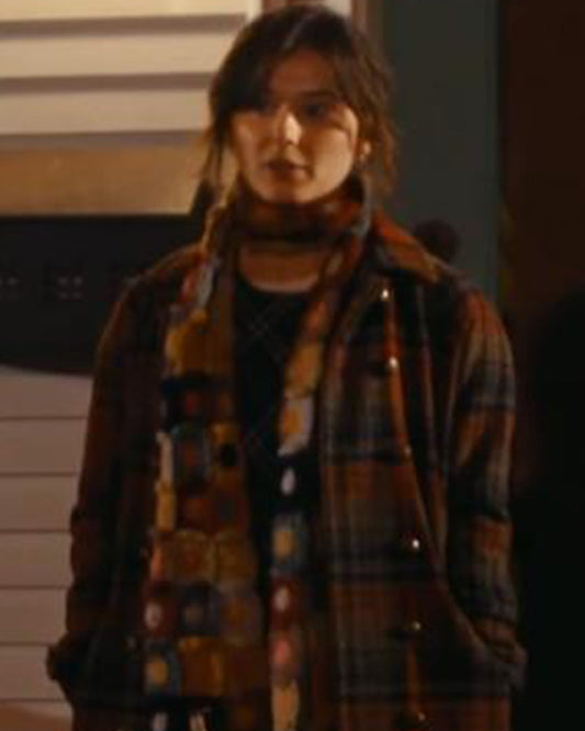 The Threesome 2025 Ruby Cruz Plaid Coat